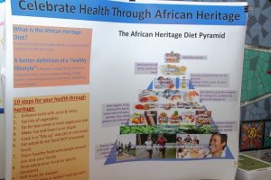 poster of healthy African heritage diet
