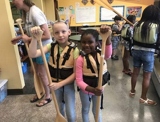 Elementary canoeing club
